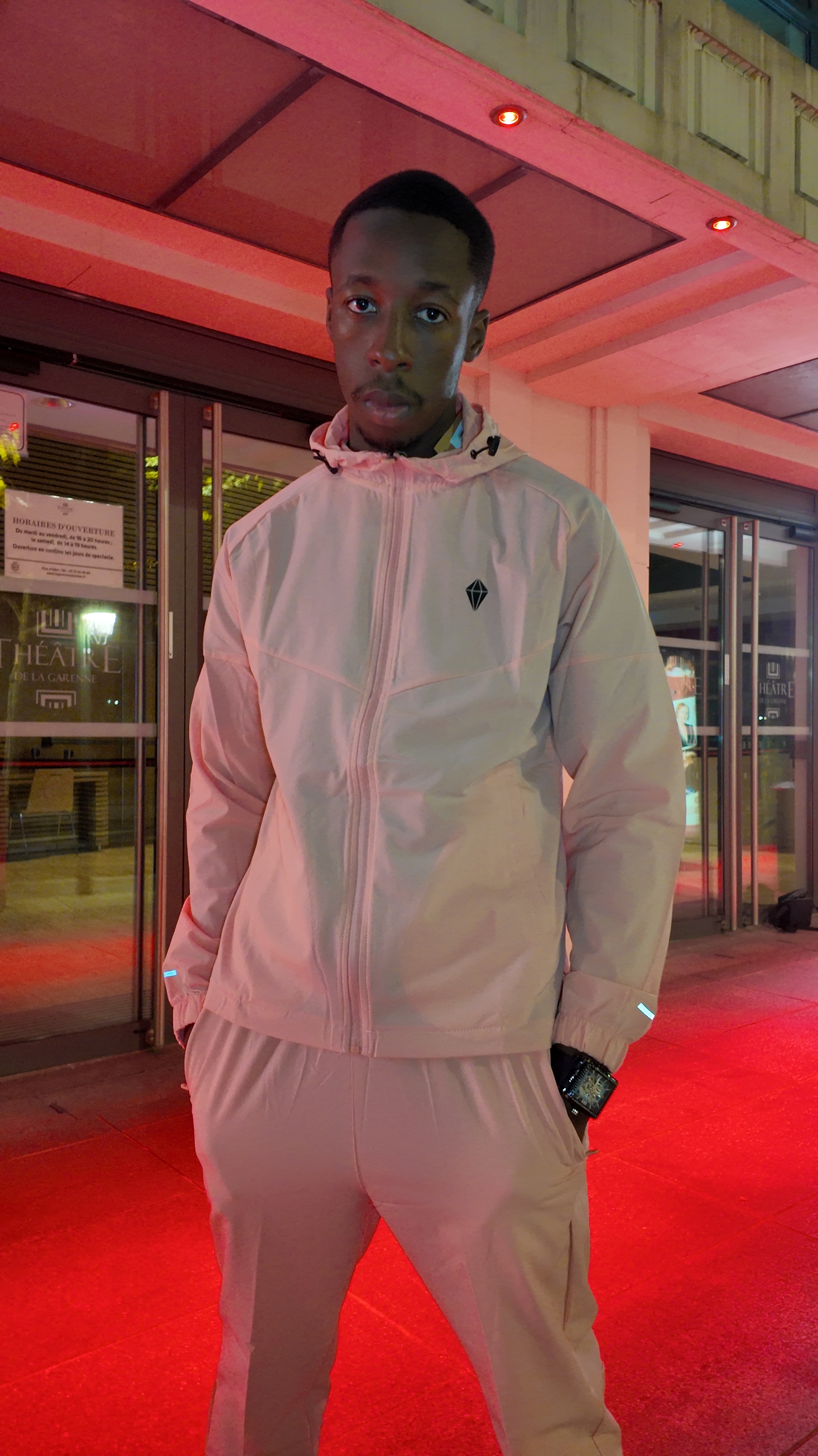 VESTE EVOLUTION SOFT - SALMON