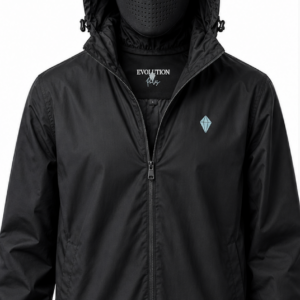 PARKA TECHNIQUE A CAPUCHE - NOIR